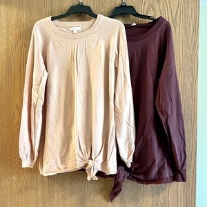 Longe Sleeve Thin Sweater